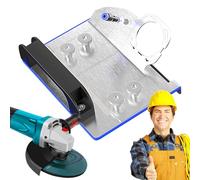 Herramienta De Amoladora De Biselado De Azulejos - Soporte De Corte De Biselado De Azulejos De Metal, Herramienta De Amoladora Angular Tipo 100 | Renovación Del Hogar Carpintería Instalaciones Profesi