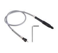 Herramienta de amoladora giratoria de eje flexible con cable de extensión + portabrocas sin llave M8 para Dremel