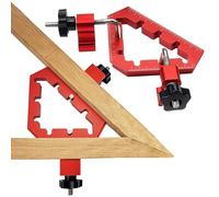 Herramienta de ángulo portátil | Regla de aleación de aluminio portátil de precisión de 90 grados, calibre de ángulo de carpintería, para carpintería, construcción, renovación del hogar, puerta