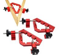 Herramienta de ángulo portátil, regla portátil de aleación de aluminio de precisión de 90 grados, instrumentos de medición de ángulo, para renovación del hogar, instalación de puertas, ventanas