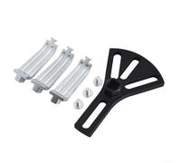 Herramienta de anillo de bloqueo de bomba de combustible, conjunto de extracción de unidad de emisor ajustable de 3 garras para llave de tapa de tanque de combustible de automóvil, kit de servicio de