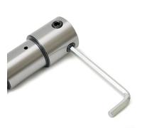 Herramienta de anillo de corte anular con para morse cónico MT2 y para vástago Weldon de 34 pulgadas con montaje de tornillo para asas de soldadura