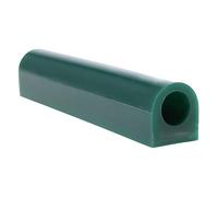 Herramienta de anillo de joyería, tubo de cera verde tallado, tubo de anillo de cera para hacer anillos, molde, tubo de cera redondo con agujero centrado, cera, duro y tubo de cera tallada en