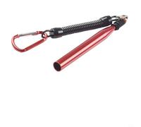 Herramienta de aparejo de gusano loco diseñada para cebos suaves con 100 juntas tóricas de silicona y tubo hueco de acero inoxidable (100 anillos tóricos)