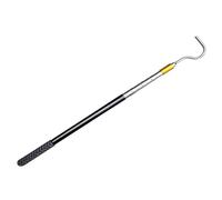 Herramienta de apertura de toldo para tienda de campaña: barra telescópica de metal reforzado, superficie adherente de seguridad, diseño ajustable, fácil manejo, elemento de asistencia de extensión, z