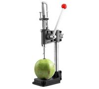 Herramienta de apertura manual de coco, abridor de agujeros con altura ajustable, resorte automático y mango antideslizante, abridor de coco para el hogar, tiendas, mercados (36 cm)