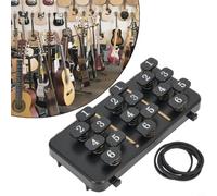 Herramienta de aprendizaje de guitarra para principiantes con constructor de acordes - para más de 110 acordes y escalas ayudante instantáneo para niños y adultos - Se adapta al cuello de forma segura