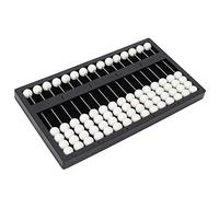 Herramienta de Aprendizaje Profesional Blind Abacus para Educación Temprana, Material ABS, Tamaño de 6,3 X 3,5 X 0,4 Pulgadas, para Niños y Adultos