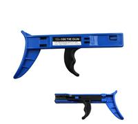 Herramienta de apriete de bridas de cremallera, herramienta de tensado de bridas controlable, tensor de cables, cable de sujeción ergonómico para organización de cables