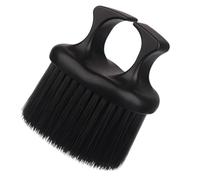 Herramienta de aseo para barba, accesorios de peluquería, suministros de limpieza, cepillo de peluquero con cerdas suaves, peine de bigote para hombres, diseño ergonómico, mango de anillo de dedo