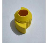 Herramienta de asistencia para perilla de puerta con diseño ergonómico para un mayor par de torsión utilizando una presión mínima de la mano, adecuada para el uso diario (amarillo)