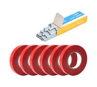 Herramienta de atado de jardín de acero inoxidable y cinta de amarre de ramas de plantas para horticultura, viñedos, plantas de tomate, jardinería, herramienta de atado