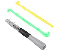 Herramienta de Atado de Línea de Nivel de Gancho de Pesca Manual, Herramienta de Atado de Nudo Rápido Duradera para Pescadores, Juego Ligero y Portátil de 3 uds.