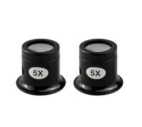 Herramienta de aumento ajustable para relojero, lupa para tareas de evaluación extendida de joyas, lupa de ojos para joyas