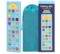 Herramienta de ayuda de voz, dispositivo de comunicación no verbal, tabla de aprendizaje de expresión, tabla de identificación visual portátil, tabla de enseñanza interactiva con diseño sencillo para