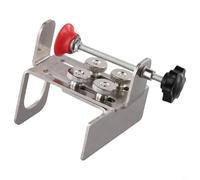 Herramienta de ayuda para la instalación de puertas de gabinete, posicionamiento de precisión de acero inoxidable para precisión de nivel milimétrico, bloqueo con un solo clic, ajuste rápido, diseño