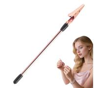 Herramienta de ayuda para pulseras, cierre de metal para collar, gancho de asistencia para cierre de reloj fácil de usar, para viajes de negocios, hogar, escuela, viajes al aire libre