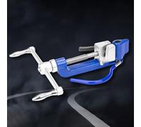Herramienta de banda de acero inoxidable, tensor y cortador para flejado, 380 x 210 mm, construcción de acero de alto carbono, tensión ajustable, uso industrial