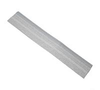 Herramienta de barra de nivelación de viga de traste de cuello de guitarra con 6 piezas de papel de lija múltiples granos para nivelación de cuello y pulido de aleación de aluminio (B)
