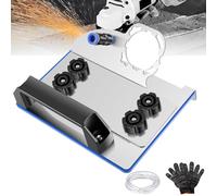 Herramienta de biselado de azulejos de 45 grados, soporte de amoladora angular para corte de azulejos de 45°, herramientas de corte de azulejos de 100 tipos, soporte de corte especial, juego de