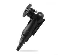 Herramienta de biselado de borde de precisión con accionamiento neumático para talleres de metalurgia y operaciones de reparación de mantenimiento (plata)