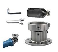 Herramienta de biselado para amoladora angular, ajustable, , adecuada para cargas pesadas, accesorio de corte angular con una llave inglesa, para trabajadores, fabricantes, contratistas, hierro