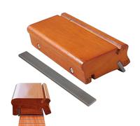 Herramienta de Biselado para Guitarra,Lima de Chaflán Multíangulo para Extremos de Trastes - 3/23/35-Grados, Herramienta de Pulido y Abrasión para Lutier para Instrumentos de Cuerda como Mandolina, Gu