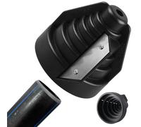 Herramienta de biselado para mangueras: WIYETY Desbarbador para manguera entregada, herramienta de desbarbado, herramientas de biselado para tuberías de plástico de 20, 25, 32, 40, 50 y 63 mm