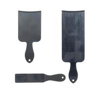 Herramienta de blanqueamiento de cabello de grado de salón, bandeja ergonómica de ABS para una distribución precisa del tinte, limpieza rápida, perfecta para uso doméstico o profesional, fácil de