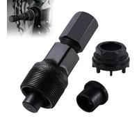 Herramienta de Bloqueo de Bicicleta, Extractor de Bielas para Bicicleta | Extractor de Manivelas con 8 Dientes, Apto para el Mantenimiento y La Reparación Diarios de La Bicicleta, Negro, 42 MM