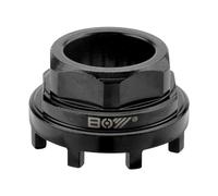 Herramienta de bloqueo de bicicleta, herramienta de soporte de pedalier de bicicleta, 42 mm con 8 dientes, anillo de cierre inferior, herramienta para rueda de inercia, desensamblador de rueda de