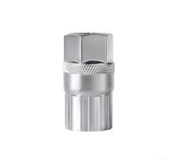 Herramienta de bloqueo de casete de bicicleta, enchufe de extracción e instalación de volante de acero al carbono para Shimano/Sachs/DNP/SunRace casetes de 12 ranuras, compatible con trinquete de 1/2