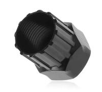 Herramienta de bloqueo de cassette de bicicleta de acero carbonizado, herramienta de instalación de rueda libre compatible con reparación de
