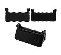 Herramienta de bloqueo de costura de bordes, paquete de 3 | Plantilla de bloqueo de aguja de costura y guía de costura magnética para acolchar, calibre PET para líneas rectas precisas, tejer y tejer