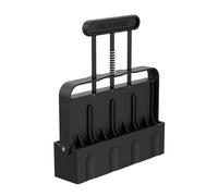 Herramienta de bloqueo de suelo de mano para plántulas, bloqueador de suelo, herramienta de bloqueo de suelos con dibbers para jardín para hacer plántulas