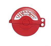 Herramienta de bloqueo de válvula de compuerta que cumple con las normas OSHA y ANSI Z359 para procedimientos de aislamiento de energía industrial