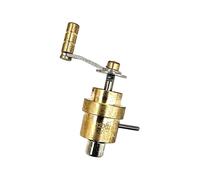 Herramienta de bobinado de resorte principal de color cobre estable con textura de metal, adecuada para mantenimiento de relojes y reparaciones profesionales. Herramienta de bobinado de movimiento de