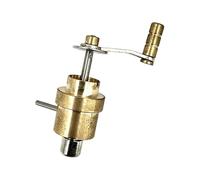 Herramienta de bobinado de resorte principal de color cobre estable con textura de metal, adecuada para mantenimiento de relojes y reparaciones profesionales. Herramienta de bobinado de movimiento de