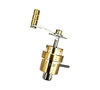 Herramienta de bobinado de resorte principal de color cobre estable con textura de metal, adecuada para mantenimiento de relojes y reparaciones profesionales. Herramienta de bobinado de movimiento de