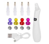 Herramienta de bolígrafo de diamantes de imitación, selector de gemas, aplicador eléctrico, 3 modos de succión ajustables, punta de repuesto para decoración de manualidades, creación de manicura