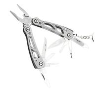 Herramienta de bolsillo plegable con pinza de utilidad - Kit multitooll de camping, camping | Práctico y seguro kit de llavero para senderismo, equipo plegable compacto