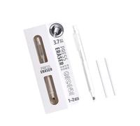 Herramienta de borrador retráctil estilo clic, construcción segura para niños, corrección detallada con punta de borrado, funda para bolígrafo, sin manchas