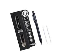 Herramienta de borrador retráctil estilo clic, construcción segura para niños, corrección detallada con punta de borrado, funda para bolígrafo, sin manchas