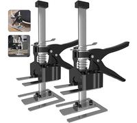 Herramienta de brazo de ahorro de mano de 2 piezas Elevador de mano, elevador de tablero de gabinete de elevación de panel de puerta, herramienta de ahorro de trabajo para hombres