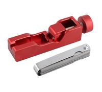 Herramienta de brecha de barril de enchufe - Gainter de aleación, medición de calibre profesional Tamaño de ajuste del kit, juego de brecha Sparkplug preciso | Herramienta de ajuste automotriz, rojo