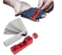 Herramienta de brecha de bujía | Herramienta de ajuste de espacio de bujía duradera,Separador de bujías duradero y engrosado para la mayoría de las bujías de 10 mm, 12 mm, 14 mm y 16 mm