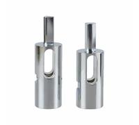 Herramienta de bridas giratorias para alambre de calibre 9 y 11, tornado de alambre resistente con compatibilidad con taladro de portabrocas de 9 mm, herramienta de metal EZ Twist para fijación y