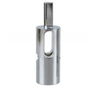 Herramienta de bridas giratorias para calibre 9/11 compatible con portabrocas de taladro eléctrico para instalación de bridas de valla de eslabones de cadena con estabilidad mejorada (pequeño)