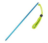 Herramienta de buceo de aleación de aluminio con cordón para manejo controlado y reducción del riesgo de pérdida en entornos de agua abierta (azul claro)