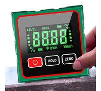 Herramienta de buscador de ángulo, cubo inclinometer Degree Finder, Electronic Protractor, Accurate Measuring Device, LCD Display, Woodworking Tool for Precision Projects